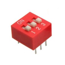 DIP перемикач 3-канальний DS-03 1шт