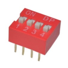 DIP перемикач 4-канальний DS-04 1шт