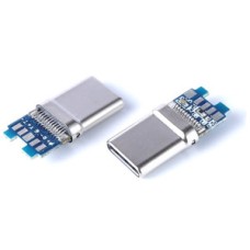 Роз'єм USB type-C 3.0 під пайку 8-pin/PD 1шт