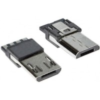 Штекер micro USB-07-A-MC