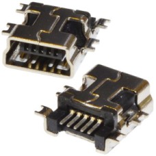 Гніздо mini-USB 5pin SMD