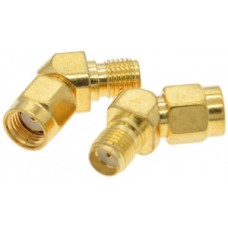 ВЧ-перехідник кутовий 135° RP-SMA M - SMA F