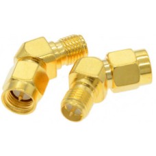 ВЧ-перехідник кутовий 135° SMA M - RP-SMA F