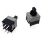 Кнопка 6pin 8.5х8.5 без фиксациии, шток 5мм