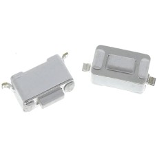 Мікрокнопка тактова SMD 2-вивідна 6x3x4.3мм, шток 1.1мм