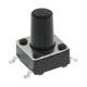 Тактовая кнопка SMD 4pin 6х6x9.5мм, шток 6.0мм