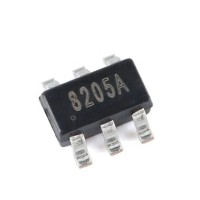 Мікросхема N-MOS 8205S SOT23-6 1шт
