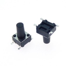Тактова кнопка SMD 4pin 6х6x11мм шток 7.5мм