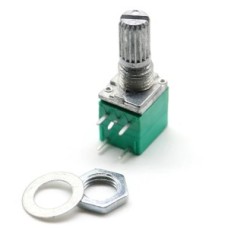 Резистор змінний RK097NS 10K (5-pin) з вимикачем