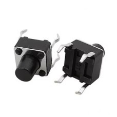 Тактова кнопка DIP 4-pin 6х6x8.5мм шток 5мм