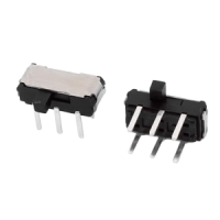 Перемикач повзунковий DPDT (MSK-22D18G2)