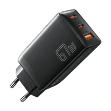 Зарядний пристрій ESAAGER GaN 67W PD3.0/QC4.0 чорний