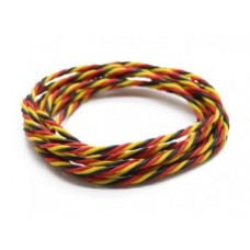 Сервокабель Dinogy 22 AWG зкручений (Futaba), 1 метр