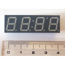 7-сегментний 4x цифровий LED-індикатор 0.39" зелений