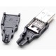 Штекер USB-A Male Socket збірний