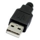 Штекер USB-A Male Socket збірний