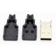 Штекер USB-A Male Socket збірний