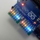 Тестовая панель LED2x8 для Arduino (2 цвета)