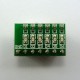 Тестовая панель LED2x8 для Arduino (2 цвета)