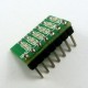 Тестовая панель LED2x8 для Arduino (2 цвета)