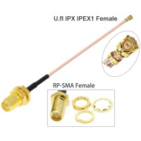 Антенний перехідник RP-SMA-jack на U.FL 15см