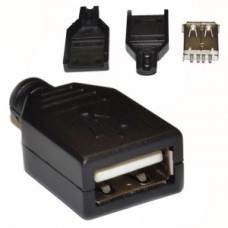 Гніздо USB-A з корпусом USBAF-COVER