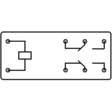 Реле SMI-12VDC-SL-2C 12В 5А 250В SONGLE