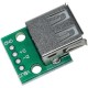 Модуль USB 2.0 Female PCB гнездо на плате