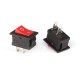 Переключатель красный KCD1, SPST (ON-OFF), 250В,6А