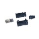 Штекер mini-USB 5pin з корпусом з кабельним вводом