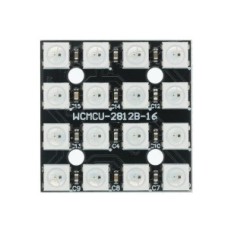 Квадрат 16RGB 5050 WS2812 4x4 30мм