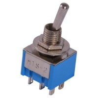 Тумблер 6-контактний MTS-202 DPDT ON-ON