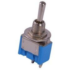 Тумблер MTS-111 (ON)-OFF (без фіксації) 2Пол.*2Конт.