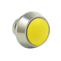 Кнопка GQ12BB-10M,J,Y жовта