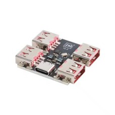 Адаптер порту USB 4-в-1 (USB-A - Type-C) на CH334P
