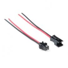 Конектор 2 пін з роз'ємами JST-SM 10см 20AWG від Sparkfun