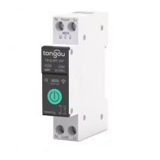 1-фазне WIFI-реле 230V/63A (SY1) на DIN-рейку Tuya (Metering)