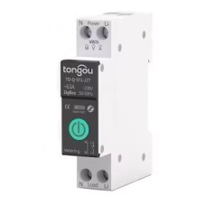 1-фазне Zigbee-реле 230V/63A (SY2) на DIN-рейку Tuya (Metering)