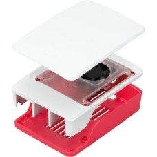 Корпус червоно-білий для Raspberry Pi 5 офіційний (SC1159)