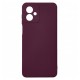 Чохол Motorola Moto G14, Original Soft Case, Бордовий