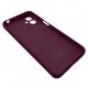Чохол Motorola Moto G14, Original Soft Case, Бордовий