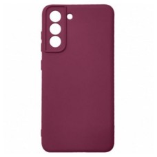 Чохол Samsung G990 Galaxy S21 FE 5G, Original Soft Case, Бордовий