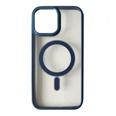 Чохол Apple iPhone 13 Pro Max, Cristal Case Guard, Dark Blue, MagSafe, Синій