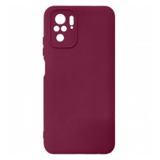 Чохол Xiaomi Redmi Note 10, Redmi Note 10s, Original Soft Case, Maroon, Бордовий