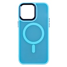 Чохол Apple iPhone 13 Pro, Color Chrome Case, MagSafe, Синій