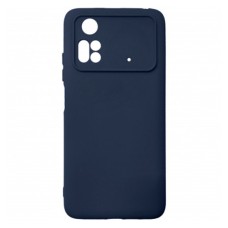 Чохол Xiaomi POCO M4 Pro, Original Soft Case, Dark Blue, Синій