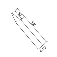 Жало Goot T-19A для Goot HP-300