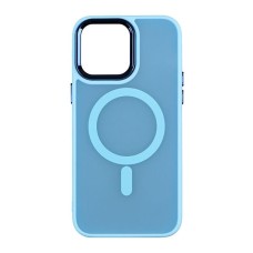 Чохол Apple iPhone 14 Pro Max, Color Chrome Case, MagSafe, Синій