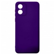 Чохол Motorola XT2345 Moto E13, Original Soft Case, Dark Purple, Фіолетовий