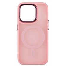 Чохол Apple iPhone 14 Pro, Color Chrome Case, MagSafe, Рожевий